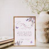 ダスティメイヴバタフライブライダルシャワーリングや輪狩りゲーム ポスター