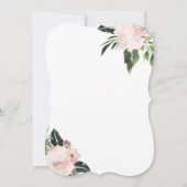 ダスティメイヴボタニカル金ゴールドフープ結婚ズ 招待状 (裏面)