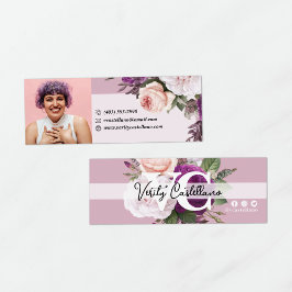 ダスティメイヴヴィンテージバラフローラ個人写真 スキニー名刺