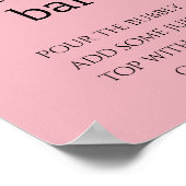 ダスティモダンバラとブラックミモザバー ポスター (角)