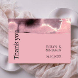 ダスティモダンバラとブラック サンキューカード