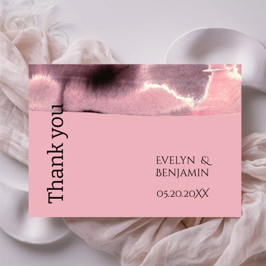 ダスティモダンバラとブラック サンキューカード