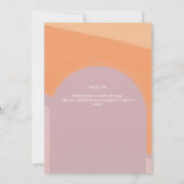 ダスティモダンバラオストライプのレンジ写真ありがとう サンキューカード (裏面)