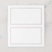 ダスティモダンバラミニマ結婚リスト空白の プレイスカード (外部開封)