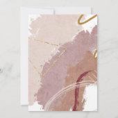 ダスティモダンバラ水色Sweet sixteen16 招待状 (裏面)