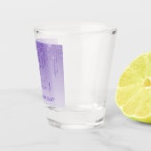 ダスティモダンパープルグリッターバチェロレッテ ショットグラス (右)