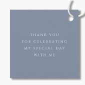 ダスティモダンブルークロスボーイファースト聖餐式 フェイバータグ