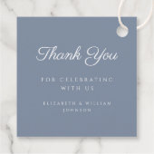 ダスティモダンブルースクリプト写真バプテスマありがとう フェイバータグ (裏面)