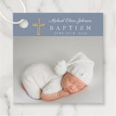 ダスティモダンブルースクリプト写真バプテスマありがとう フェイバータグ (正面)