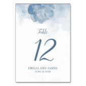 ダスティモダンブルーフローラ テーブルナンバー (裏面)