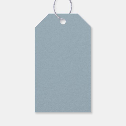 ダスティモダンブルー最初の聖餐会ありがとう ギフトタグ (裏面)