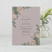 ダスティモーブとユーカリの結婚式 招待状 (スタンド正面)