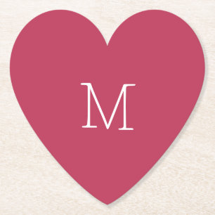 ダスティレッド紙コースター ペーパーコースター