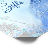 ダスティロイヤルウィンタースノーフレークプリンセスキンセアニラ ポスター (角)