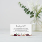 ダスティローズの花の結婚式の願い井戸 エンクロージャーカード (スタンド正面)