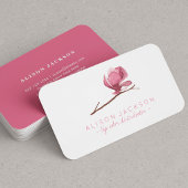 ダスティローズピンクのマグノリア口紅色の販売業者 名刺