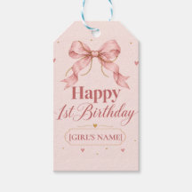ダスティローズボウ1歳の誕生日デザイン