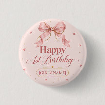 ダスティローズボウ 1歳の誕生日デザイン