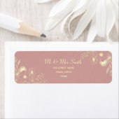 ダスティローズ ウェディング 返信住所ラベル ラベル (インサイチュ)