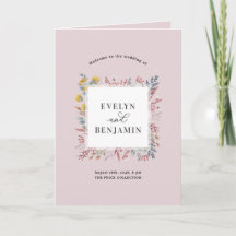 ダスティワイルドフラワーウォーター色のボタニッ結婚クのプログラム