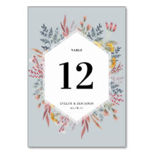 ダスティワイルドフラワーウォーター色結婚植物表