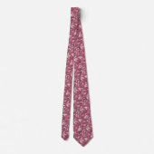 ダスティワイン ラシャスボタニカル ネクタイ (裏面)