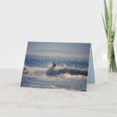 ダスティンハッピーバースデーサーファーと虹 カード (裏面)