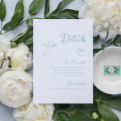 ダスティーお洒落ブルー詳細エンクロージャカード エンクロージャーカード