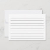 ダスティーかわいらしブルーフローラブライダルシャワーレシピ (裏面)