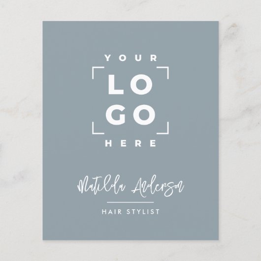 ダスティーエレガントブモダンガーリール価格QRコード チラシ (裏面)