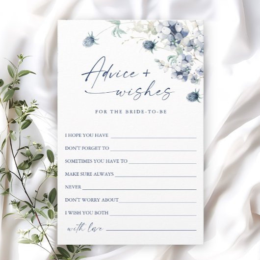 ダスティーエレガントブルーウィンターフェスティバルアドバイス&ウィズ