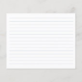 ダスティーエレガントブルーガーデンブライダルシャワーレシピ (裏面)