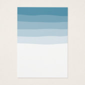 ダスティーエレガントブルーシェード耳掛け表示ホルダー (裏面)