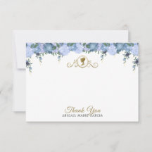 ダスティーエレガントブルーフローラビクトリアンブライダルシャワー