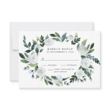 ダスティーエレガントブルーフローラ素朴庭園の結婚式