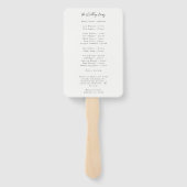 ダスティーエレガントブルー及びバラフローラスワッグプログラム ハンドファン (裏面)