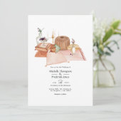 ダスティーオータムシュライン ボヘミアンベディング 招待状 (スタンド正面)