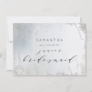 ダスティーグラデーションブルーフロストのジュニア・ブライドメイド提案