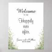 ダスティージュウェディングレセプションの後ずっと幸せに ポスター (正面)