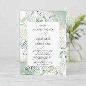 ダスティージュウォーターフローラウェディングシャワー 招待状 (スタンド正面)