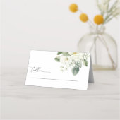 ダスティージュグリーン結婚ズ折り プレイスカード (正面)