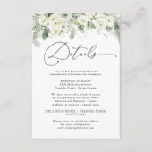 ダスティージュグリーン結婚ズ詳細カード エンクロージャーカード (正面)