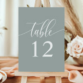 ダスティージュミニマリスト書結婚道 テーブルナンバー