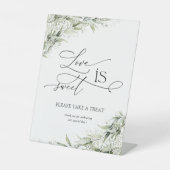 ダスティージングリーンラブ甘いサイン 台座サイン (正面)