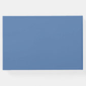 ダスティーパーソナライズされたブ結婚ルーズゲストブック ゲストブック (裏面)