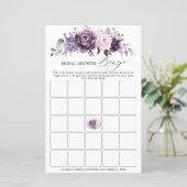 ダスティーパープル開花ブライダルシャワービンゴ (スタンド正面)