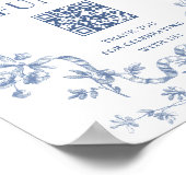 ダスティービクトリアンブルーガーデンフランスのハネムーンファンド ポスター (角)