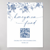 ダスティービクトリアンブルーガーデンフランスのハネムーンファンド ポスター (正面)