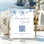 ダスティービクトリアンブルーガーデンフランスのハネムーンファンド ポスター