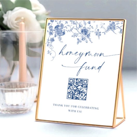 ダスティービクトリアンブルーガーデンフランスのハネムーンファンド ポスター